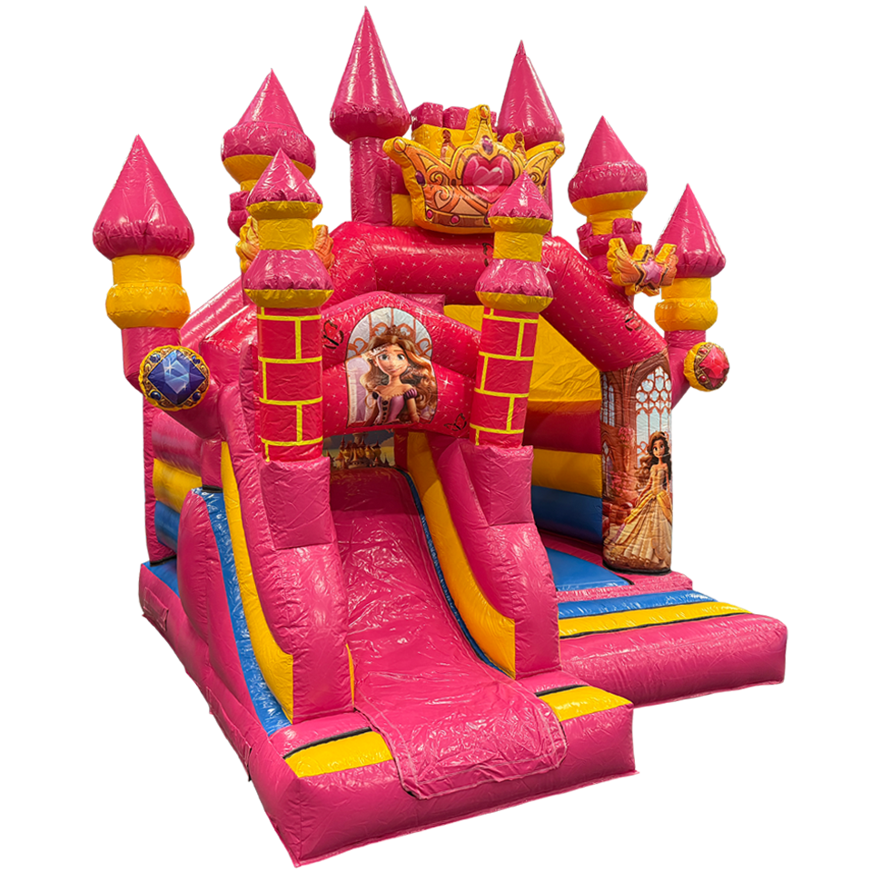 Château Gonflable Combo Mini 3D Princesse