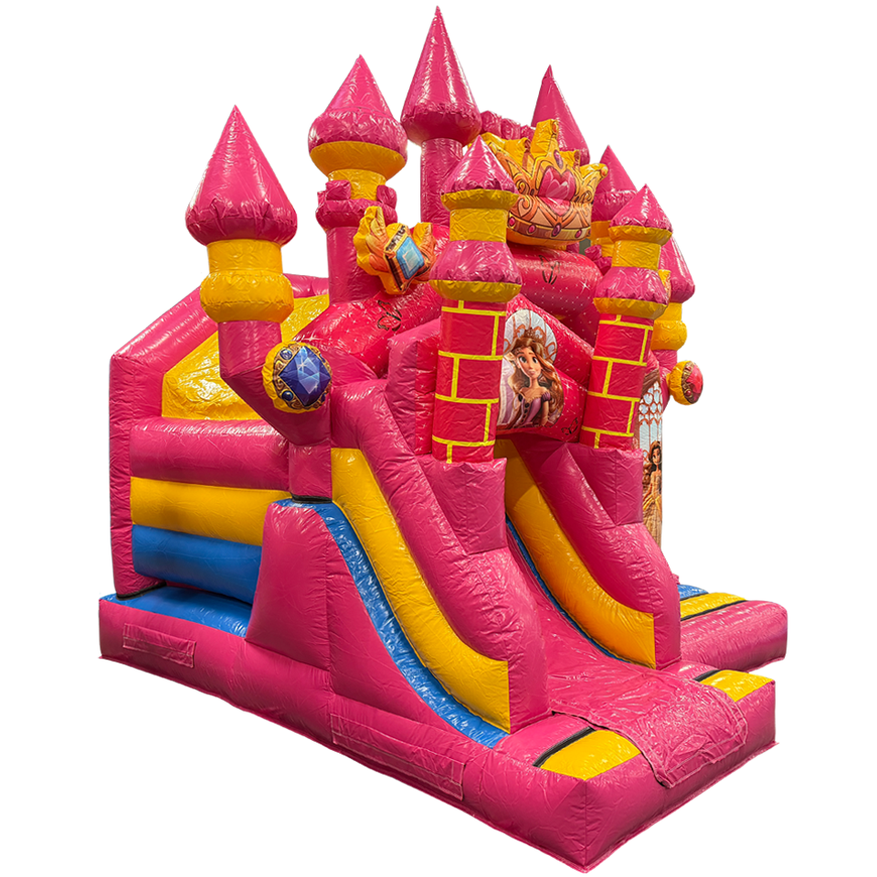 Château Gonflable Combo Mini 3D Princesse