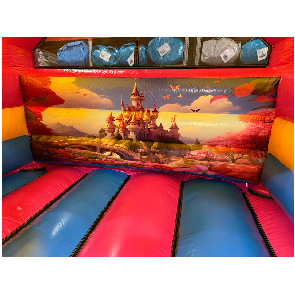Château Gonflable Combo Mini 3D Princesse