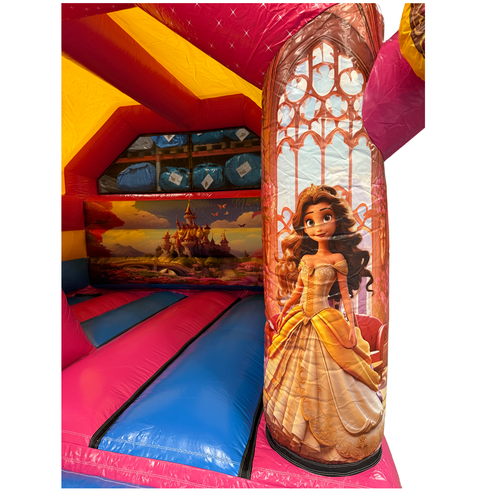 Château Gonflable Combo Mini 3D Princesse