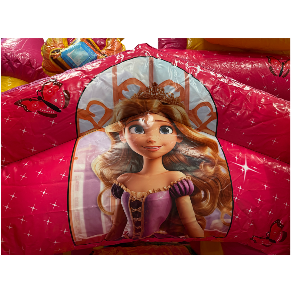 Château Gonflable Combo Mini 3D Princesse