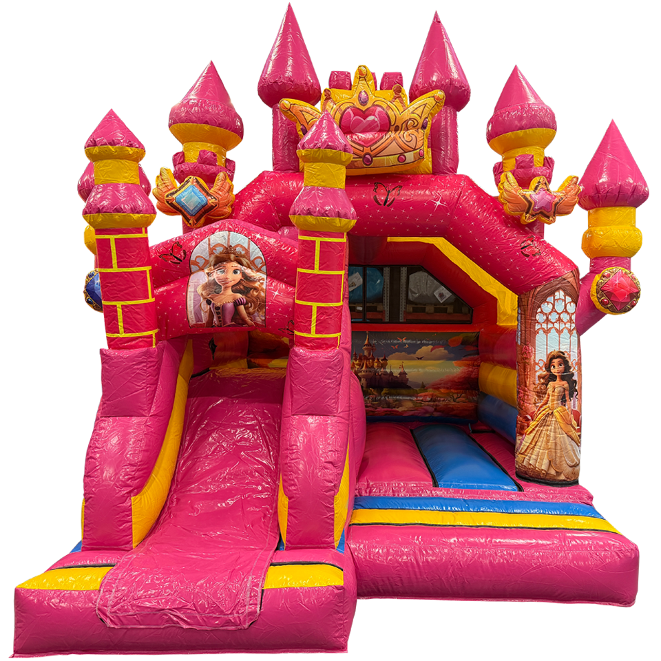 Château Gonflable Combo Mini 3D Princesse