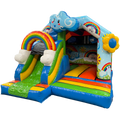 Combo Mini 3D Arc-En-Ciel Château Gonflable