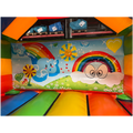 Combo Mini 3D Arc-En-Ciel Château Gonflable