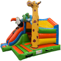 Combo Mini 3D Safari Château Gonflable