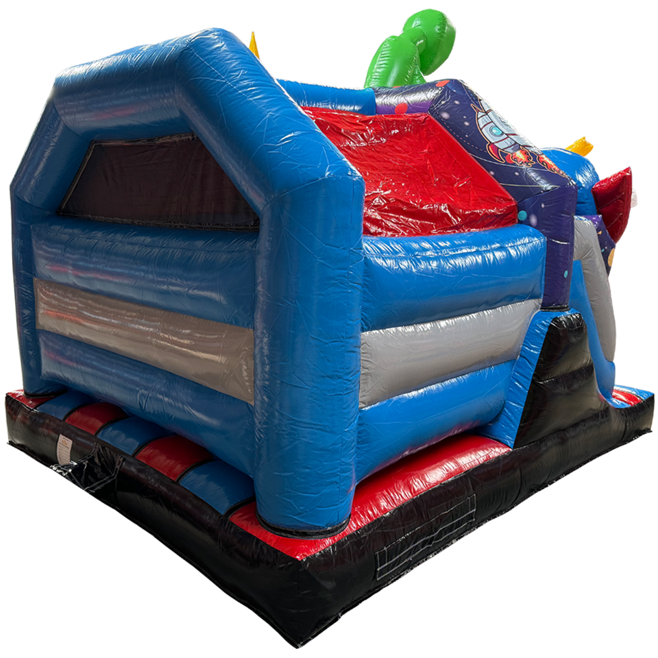 Château Gonflable Combo Mini 3D Espace Soucoupe Volante