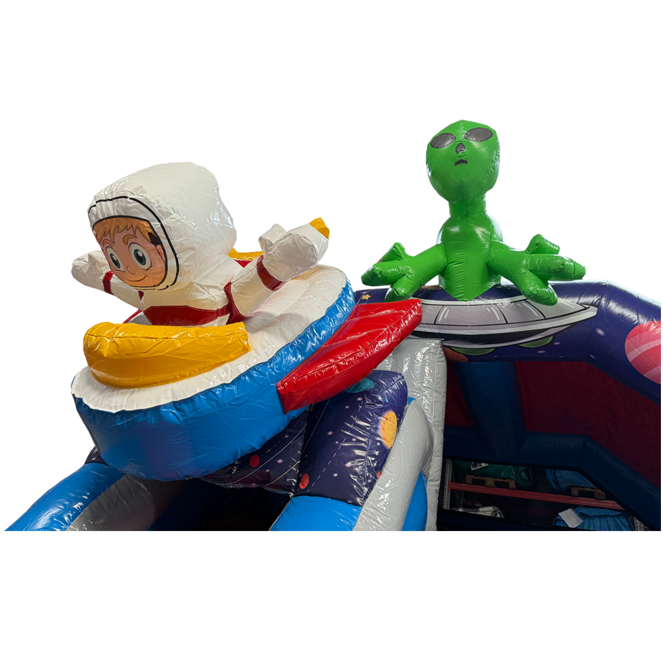 Château Gonflable Combo Mini 3D Espace Soucoupe Volante