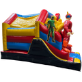 Combo Mini 3D Super-Héros Château Gonflable