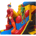 Combo Mini 3D Super-Héros Château Gonflable