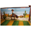 Cowboy op paard