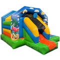 Combo Mini Plage Tropicale Château Gonflable