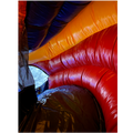 Curve Bounce N Slide Pompiers Chateau Gonflable