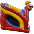 Curve Bounce N Slide Pompiers Chateau Gonflable