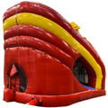 Curve Bounce N Slide Pompiers Chateau Gonflable