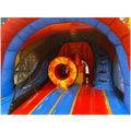 Curve Bounce N Slide Pompiers Chateau Gonflable
