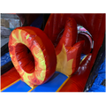 Curve Bounce N Slide Pompiers Chateau Gonflable