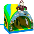 Curve Bounce N Slide Gorille Chateau Gonflable