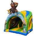 Curve Bounce N Slide Signe Chateau Gonflable