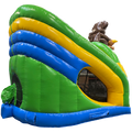 Curve Bounce N Slide Signe Chateau Gonflable