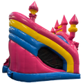 Curve Bounce N Slide Princesse Chateau Gonflable