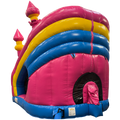 Curve Bounce N Slide Princesse Chateau Gonflable