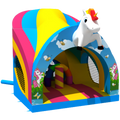 Curve Bounce N Slide Licorne Chateau Gonflable