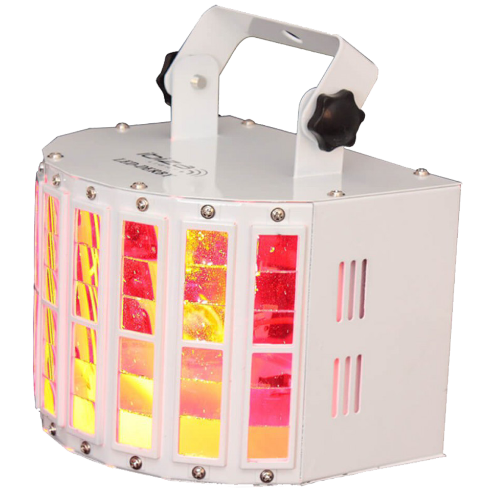 Ibiza Light Led Derby - Effet lumière LED derby 8 canaux DMX 2x 10W LED