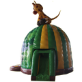 Disco Midi Giraffe Toboggan Château Gonflable
