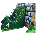 Dragon Chateau Gonflable Vert