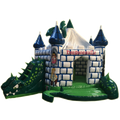 Dragon Chateau Gonflable Vert