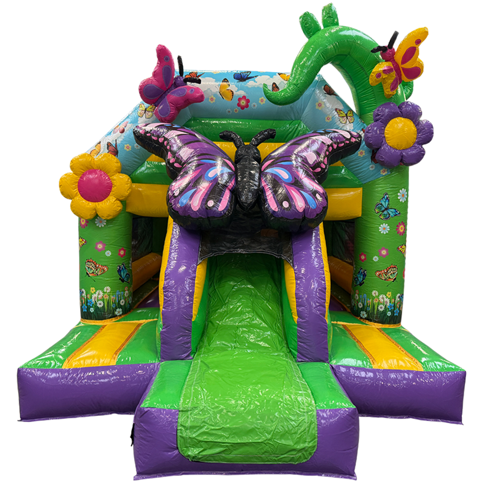 Château Gonflable Papillon Midi Fframe