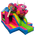 Fframe Midi Cookie Monster Chateau Gonflable