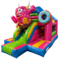 Fframe Midi Cookie Monster Chateau Gonflable
