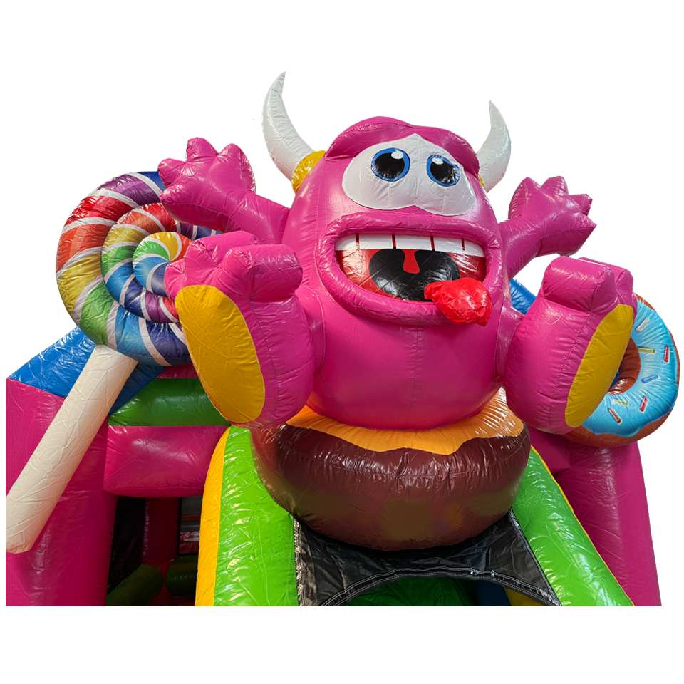 Château gonflable Fframe Midi Cookie Monster