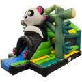 Fframe Midi Ours Panda Chateau Gonflable