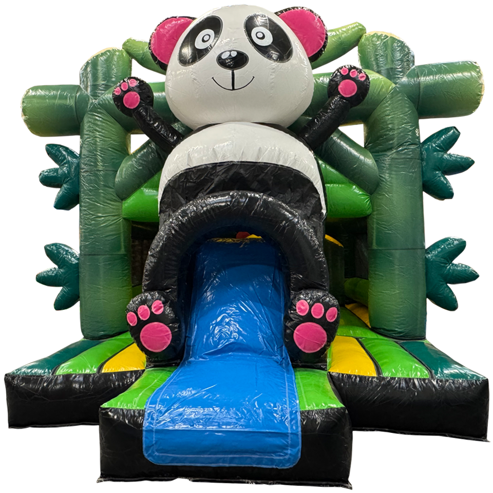 Château gonflable Fframe Midi Panda Ours