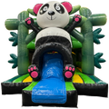 Fframe Midi Ours Panda Chateau Gonflable