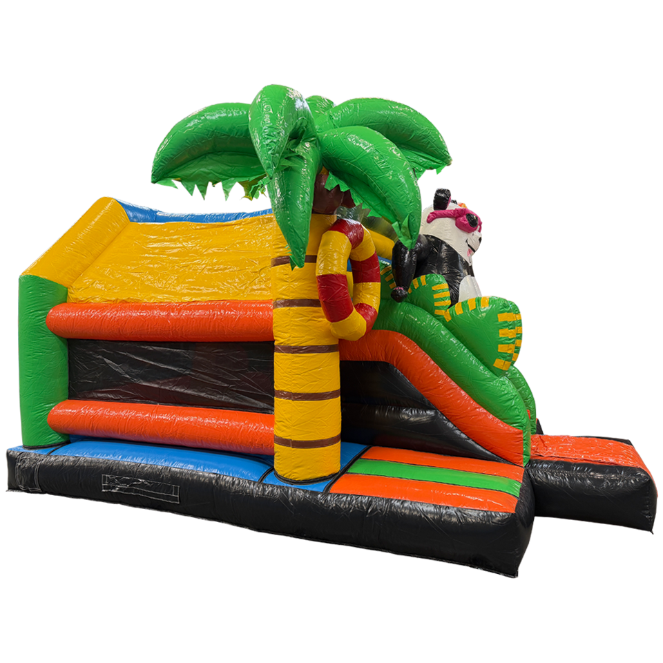 Château gonflable Fframe Midi Surfing Panda