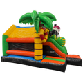 Fframe Midi Panda Surfeur Chateau Gonflable