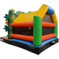 Fframe Midi Panda Surfeur Chateau Gonflable