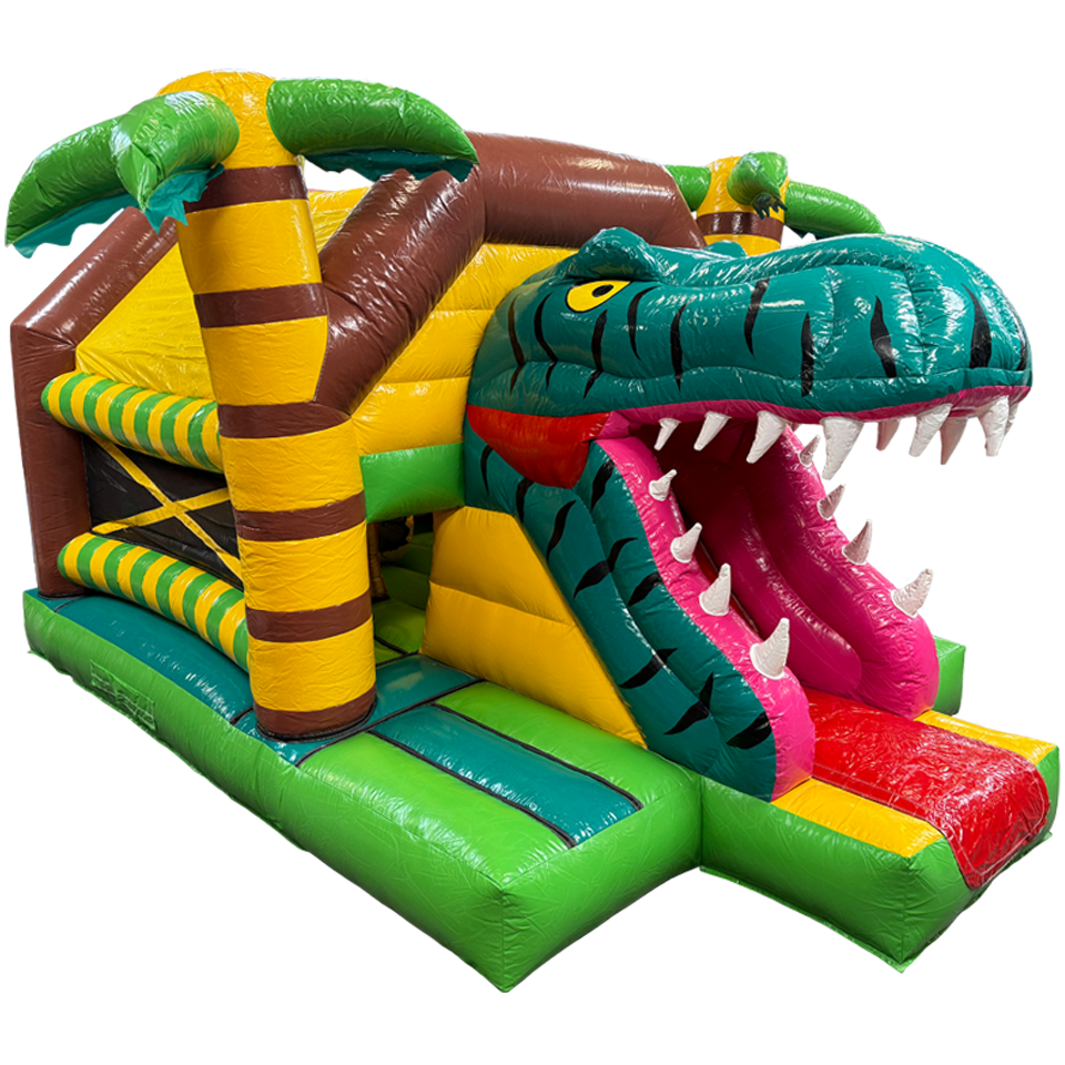 Fframe Midi Trex Château gonflable 