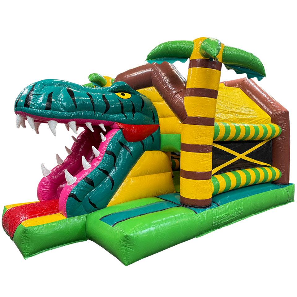 Fframe Midi Trex Château gonflable 