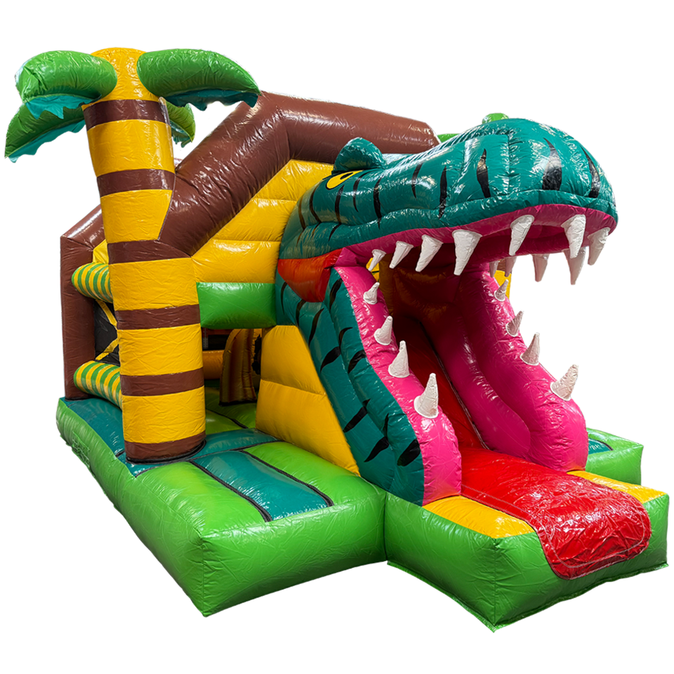 Fframe Midi Trex Château gonflable 