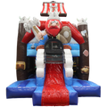 Fframe Midi Viking Springkasteel