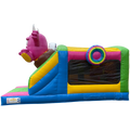 Funbox Midi Cookie Monster Fushia Chateau Gonflable