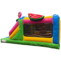 Funbox Midi Flamant Chateau Gonflable