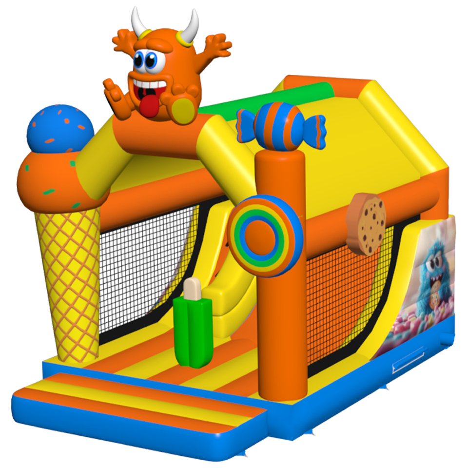 Inslide Maxi 3D Cookie Monster Orange