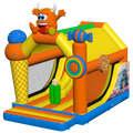 Inslide Maxi 3D Cookie Monster Orange Chateau Gonflable