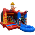 Jump N Slide Brandweer Springkasteel