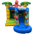 Jump N Slide Flamingo Springkasteel